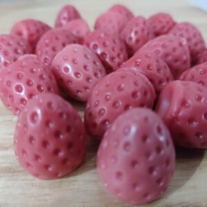 Figuras de Cera Perfumadas de Fresa
